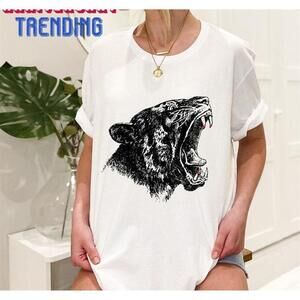 Tiger Head Shirt Unisex Tshirt
